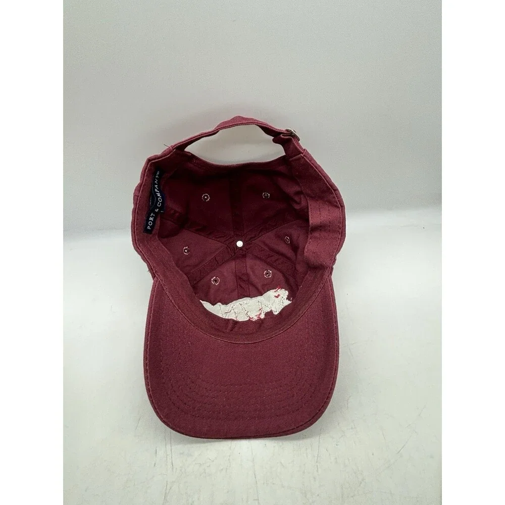 Kanye West Applique Saint Hat Burgundy Rare Saint Pablo Tour